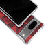 Red Street Camo Google Pixel 7a Clear Case